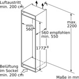 Siemens KI87SADE0 iQ500, Kühl-/Gefrierkombination 