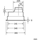 Siemens LB55565 iQ300, Dunstabzugshaube silber