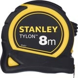 Stanley Bandmaß Tylon, 8 Meter schwarz/gelb, 25mm