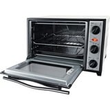 Steba Backofen mit Drehspieß und Umluft KB 27 U.2, Mini-Backofen weiß/schwarz