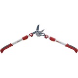 WOLF-Garten Amboss-Astschere Power Cut RS 900 T "Premium Plus" rot/grau, Teleskopstiele 65cm - 90cm