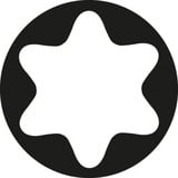 Wera Schraubendreher-Satz Sechsrund 367/6 schwarz/grün, Kraftform Plus