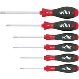 Wiha Schraubendreher-Set SoftFinish, 6-teilig schwarz/rot