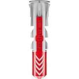 fischer Dübel DUOPOWER 5x25 LD hellgrau/rot, 100 Stück