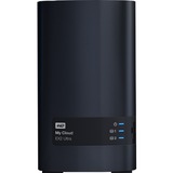 WD My Cloud EX2 Ultra 16 TB, NAS schwarz, WDBVBZ0160JCH