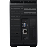 WD My Cloud EX2 Ultra 16 TB, NAS schwarz, WDBVBZ0160JCH