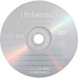 Intenso DVD-RW 4,7 GB, DVD-Rohlinge 4fach, 10 Stück