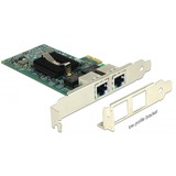 DeLOCK PCIe > 2 x Gigabit LAN, LAN-Adapter 