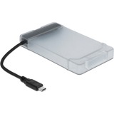 DeLOCK USB 3.2 Gen 1 Konverter, USB-C Stecker > SATA Buchse schwarz, 15cm, mit 2,5" Schutzhülle