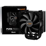 be quiet! Pure Rock 2 Black, CPU-Kühler schwarz, Elegante schwarze Oberfläche, 120 mm