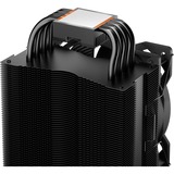 be quiet! Pure Rock 2 Black, CPU-Kühler schwarz, Elegante schwarze Oberfläche, 120 mm