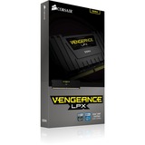 Corsair DIMM 16 GB DDR4-3600 (2x 8 GB) Dual-Kit, Arbeitsspeicher schwarz, CMK16GX4M2D3600C18, Vengeance LPX, INTEL XMP