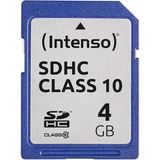 Intenso Secure Digital SDHC Card 4 GB, Speicherkarte Class 10