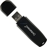 Intenso Speed Line 256 GB, USB-Stick schwarz, USB-A 3.2 Gen 1