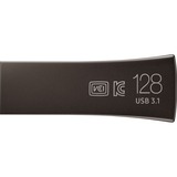 Samsung BAR Plus 128 GB Titan Grey, USB-Stick titan, USB-A 3.2 (5 Gbit/s)