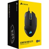 Corsair SCIMITAR RGB ELITE, Gaming-Maus schwarz