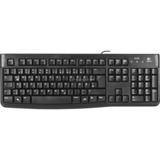 Logitech Keyboard K120 for Business, Tastatur schwarz, DE-Layout, Rubberdome