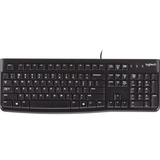 Logitech Keyboard K120 for Business, Tastatur schwarz, US-Layout, Plunger