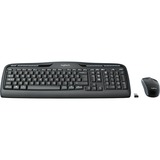 Logitech Wireless Combo MK330, Desktop-Set schwarz, DE-Layout