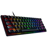 Razer Huntsman Mini, Gaming-Tastatur schwarz, DE-Layout, Razer Clicky Optical (Purple)