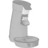 Philips Senseo Original Plus CSA 210/10 , Padmaschine weiß