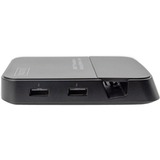 Digitus Smartphone Docking Station, Dockingstation schwarz, USB-C, HDMI, USB