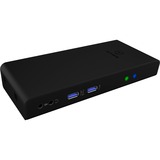 ICY BOX IB-DK2251AC, Dockingstation schwarz, USB, HDMI, USB-C