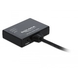 DeLOCK HDMI Splitter 1 x HDMI in > 2 x HDMI out 4K 60 Hz schwarz