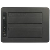 DeLOCK USB-C Dockingstation schwarz, USB-C, Klonfunktion, HDD, SSD