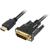 Sharkoon Adapterkabel HDMI > DVI-D schwarz, 3 Meter, Dual Link, 24+1