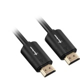 Sharkoon Kabel HDMI Stecker > HDMI Stecker schwarz, 10 Meter, HDMI 2.0 4K