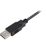 Sharkoon USB 2.0 Kabel, USB-A Stecker > USB-B Stecker schwarz, 0,5 Meter