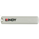 Lindy USB Typ C Port Schloss, Sicherheit orange