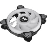 Thermaltake Riing Quad 12 RGB Radiator Fan TT Premium Edition 3 Pack, Gehäuselüfter schwarz, 3er Set, 1x Controller