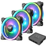Thermaltake Riing Trio 12 RGB, Gehäuselüfter 3er Pack inkl. Controller, 120 mm