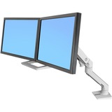 Ergotron HX Dual-Monitor-Schreibtischarm, Monitorhalterung weiß