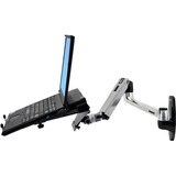 Ergotron LX LCD Arm für Wandmontage, Wandhalterung silber