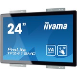 iiyama TF2415MC-B2, LED-Monitor 60.5 cm (23.8 Zoll), schwarz, FullHD, VA, Touch, HDMI, DisplayPort