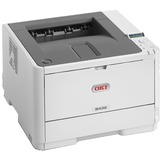 OKI B432dn, LED-Drucker hellgrau, USB, LAN