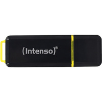 Intenso High Speed Line 128 GB, USB-Stick schwarz/gelb, USB-A 3.2 Gen 2
