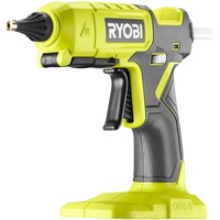 Ryobi ONE+ Heißklebepistole Mini RGLM18-0 mit Akkustation, 18Volt grün/schwarz, ohne Akku und Ladegerät