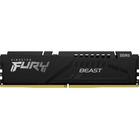Kingston FURY DIMM 16 GB DDR5-5200 , Arbeitsspeicher schwarz, KF552C36BBE-16, Fury Beast , AMD EXPO