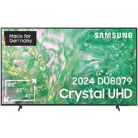SAMSUNG GU-43DU8079, LED-Fernseher 108 cm (43 Zoll), schwarz, UltraHD/4K, WLAN, Bluetooth, HDR10+