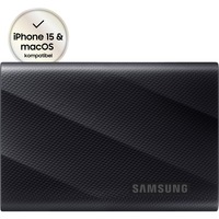 SAMSUNG Portable SSD T9 1 TB, Externe SSD schwarz, USB 3.2 Gen 2x2 (20Gbps)