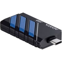 ADATA External SSD SC735 2 TB, Externe SSD schwarz/blau, USB-C 3.2 Gen 2 (10 Gbit/s)