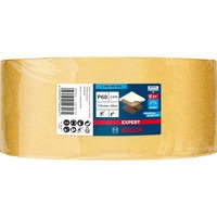 Bosch Professional Expert C470 Schleifblatt, 115mm, K60 50 Meter Rolle, für Schwingschleifer, zum Handschleifen