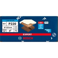 Bosch Professional Expert M480 Netzstruktur-Schleifblatt Ø 125mm, K220 50 Stück, für Exzenterschleifer