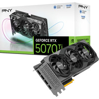 PNY GeForce RTX 5070 Ti OC, Grafikkarte DLSS 4, 3x DisplayPort, 1x HDMI 2.1
