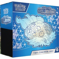 Pokémon-TCG: Karmesin & Purpur – Stellarkrone Top Trainer Box, Sammelkarten