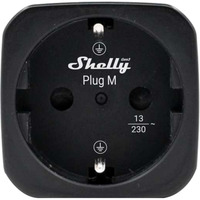 Shelly Plug M Gen3, Notebook schwarz